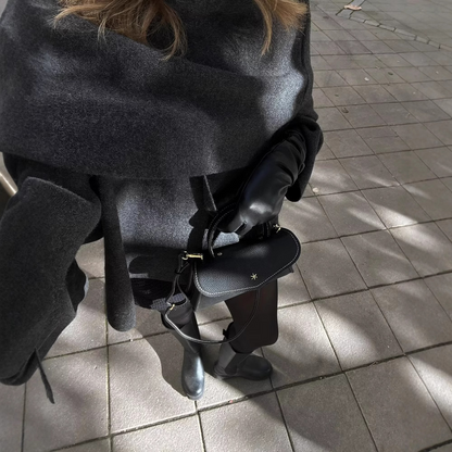 Asymmetry Chic Winter Coat