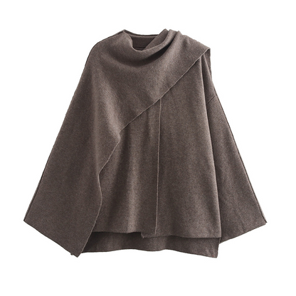 Asymmetry Chic Winter Coat