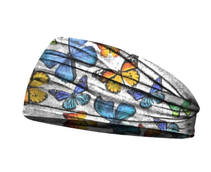 Summer Women's Yoga Headscarf Wide Hair Band