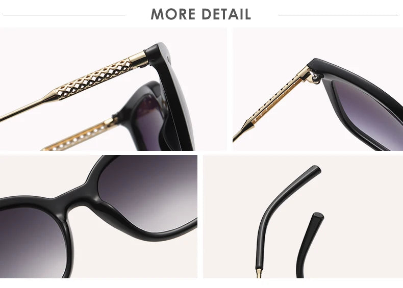 Classic Square Sunglasses Women Men Vintage Brand Sun Glasses Alloy Frame Retro Trend Fashion Style Shades Oculos de sol