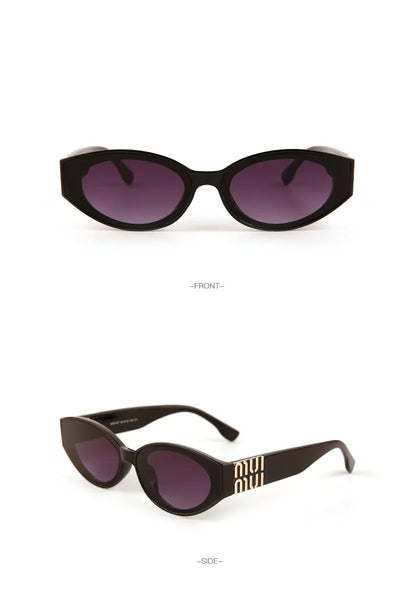 2026 Glamour Fashion Women Sunglasses Luxury Oval Designer Men Glasses Trend Classic Brand Unisex Shades UV400