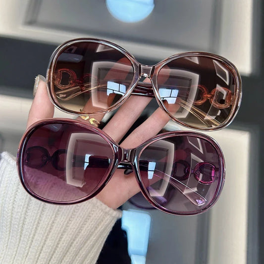 Square Vintage Sunglasses Women