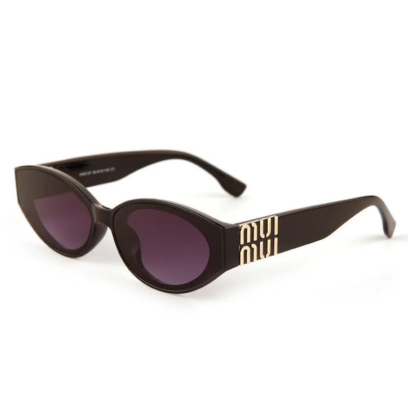 2026 Glamour Fashion Women Sunglasses Luxury Oval Designer Men Glasses Trend Classic Brand Unisex Shades UV400