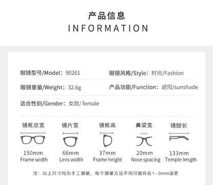 2026 New European and American Sunglasses, INS Style, Frameless Oval, High-End Fashion, Vintage Trendy Hit, Y2K Korean Version