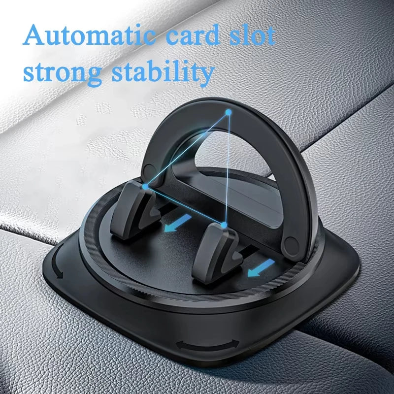 360° Rotating Car Phone Holder – Universal Dashboard Mount