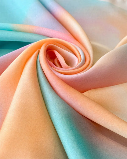 2026 New Shawl Print Headscarf Hair Wrap Neckerchief Female Satin Square Scarf For Women Headband Foulard Hijab Bandana