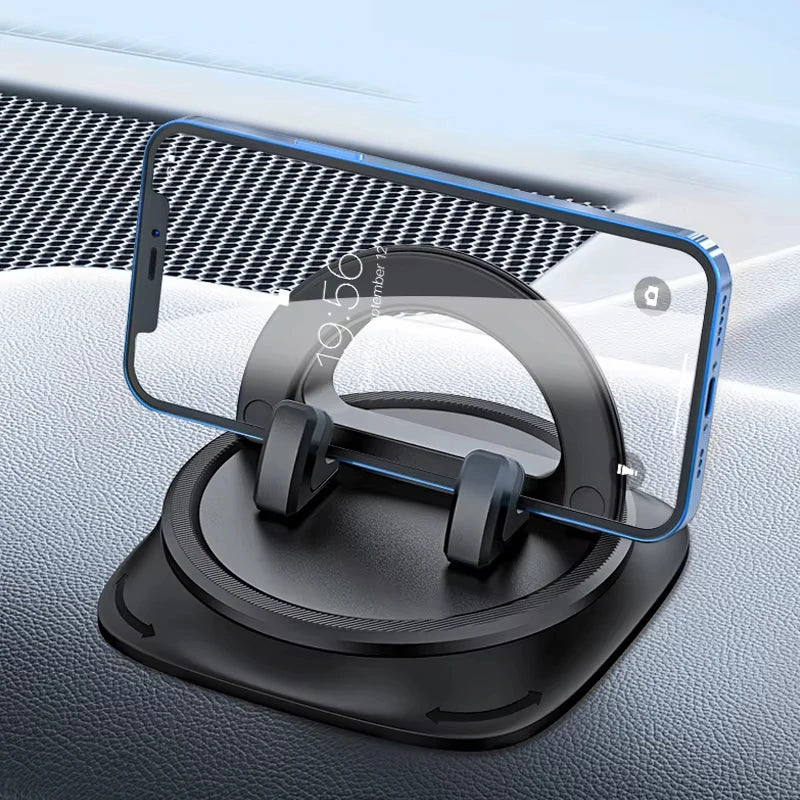 360° Rotating Car Phone Holder – Universal Dashboard Mount