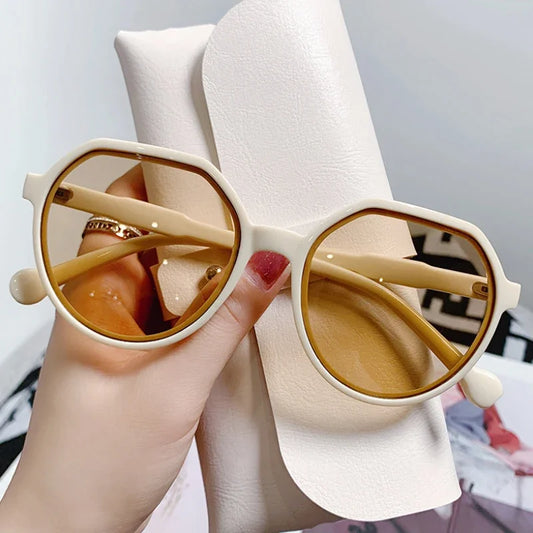 Geometry Shape Frame Fashion Glasses