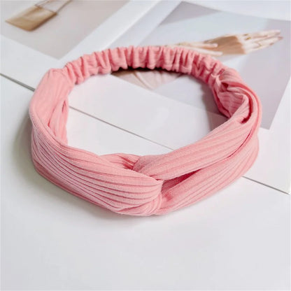 Ribbed Twist Knot Headband