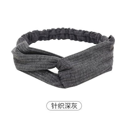 Ribbed Twist Knot Headband
