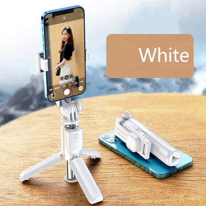 Wireless Selfie Stick Tripod with Remote – Extendable Phone Holder