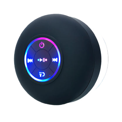 Waterproof Bluetooth Shower Speaker with RGB Lights