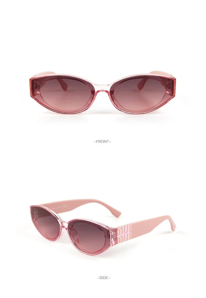 2026 Glamour Fashion Women Sunglasses Luxury Oval Designer Men Glasses Trend Classic Brand Unisex Shades UV400