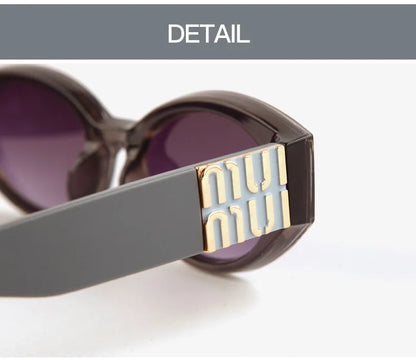 2026 Glamour Fashion Women Sunglasses Luxury Oval Designer Men Glasses Trend Classic Brand Unisex Shades UV400