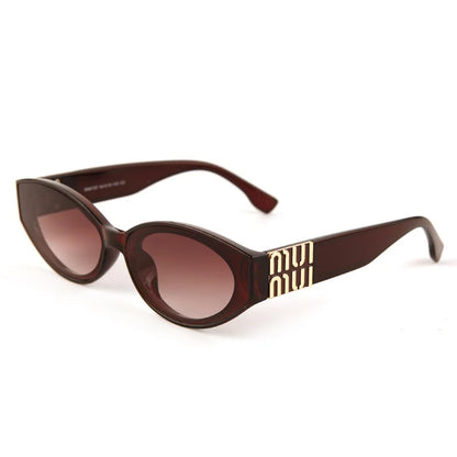 2026 Glamour Fashion Women Sunglasses Luxury Oval Designer Men Glasses Trend Classic Brand Unisex Shades UV400