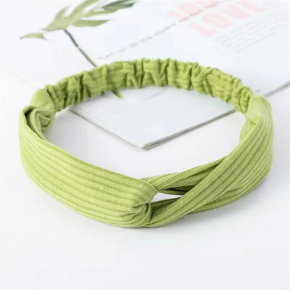 Ribbed Twist Knot Headband