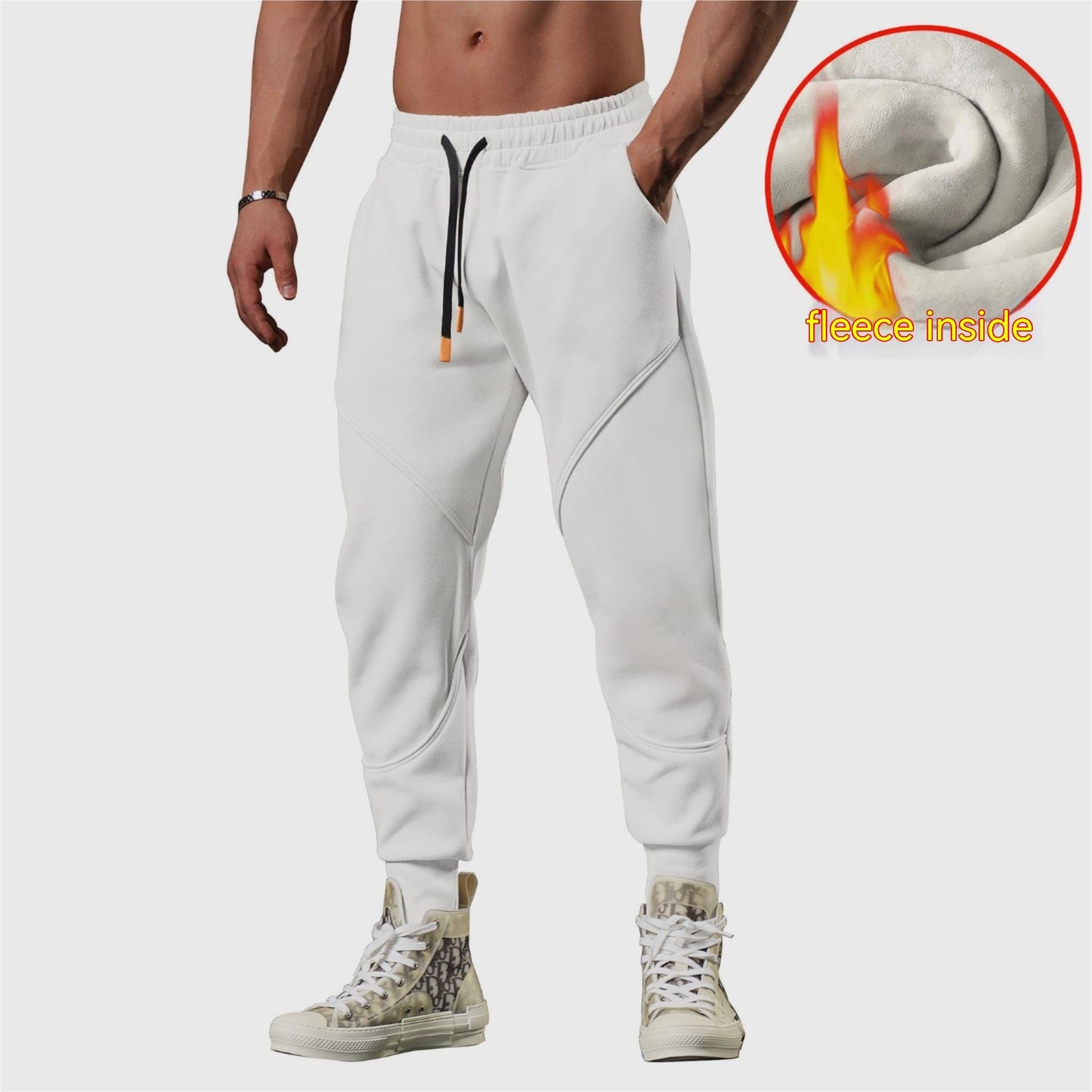 Men's Loose Tapered Track Sweatpants