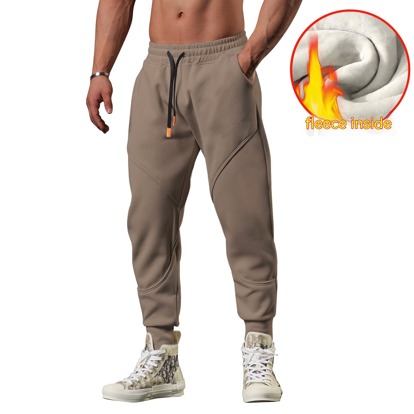 Men's Loose Tapered Track Sweatpants